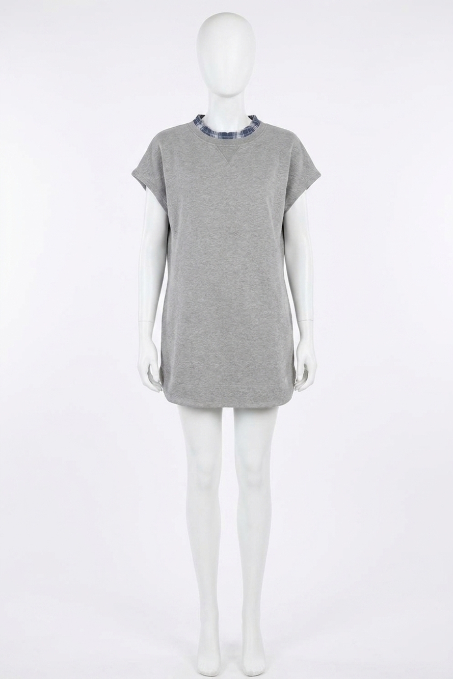 NEW SUNDAYS rossy dress in heathered grey
